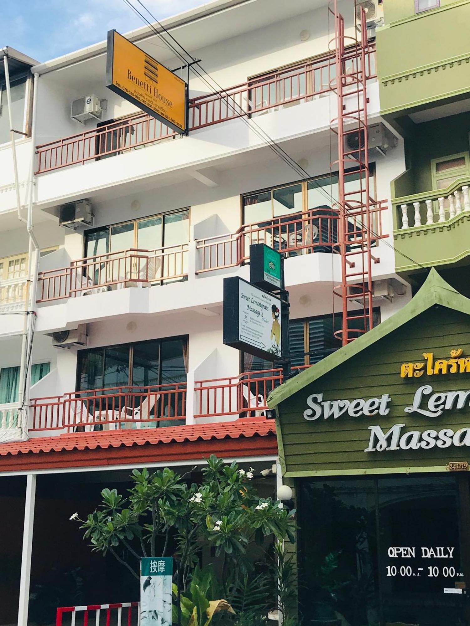 Benetti House Hostel Patong Buitenkant foto